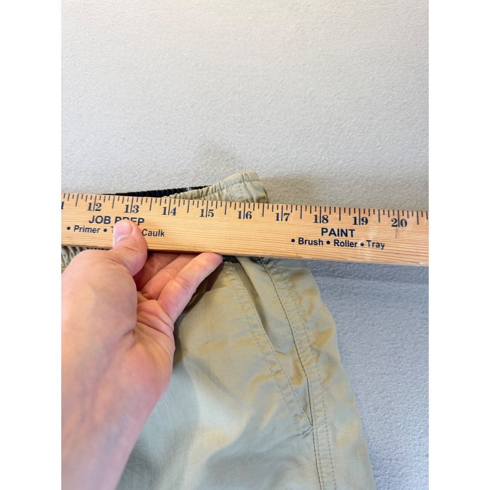 LL Bean Supplex Nylon Shorts Tan Khaki Mesh Lined Hiking Water Mens XL 0XR40 - Picture 6 of 14